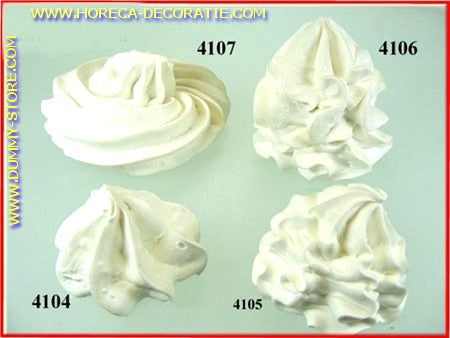 Whipped cream tuft dummy Large