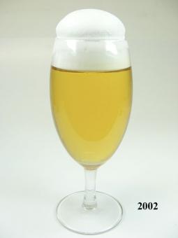 Beer glass on foot (real glass) 7x19 cm dummy