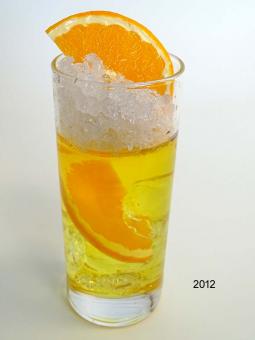 Sinaasappel Cocktail (echt glas)  6.5x14 cm dummy