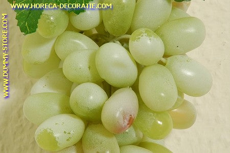 Grapes, bunch, GREEN, Length 27 cm, width 11 cm dummy - imitation