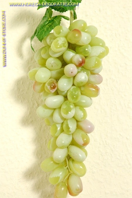 Grapes, bunch, GREEN, Length 27 cm, width 11 cm dummy - imitation