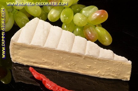 Brie point, 17x7 cm H: 4.5 cm cheese dummy - imitation - fake