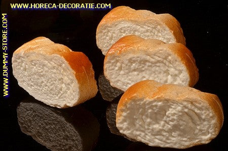 Baguette, 4 slices - 90 x 50 mm - bread dummy