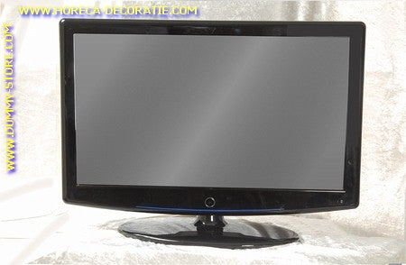LCD-TV-Attrappe SCHWARZ, 32"